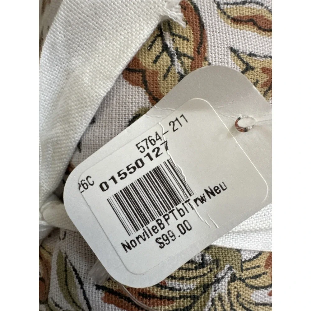 pottery barn norvelle table throw original $99 brand new 50